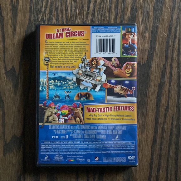 Madagascar 3 DVD - Picture 2 of 3